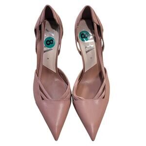 Zara Pointed Slingback Heels 39 Dusty Pink Nude Coquette Chic